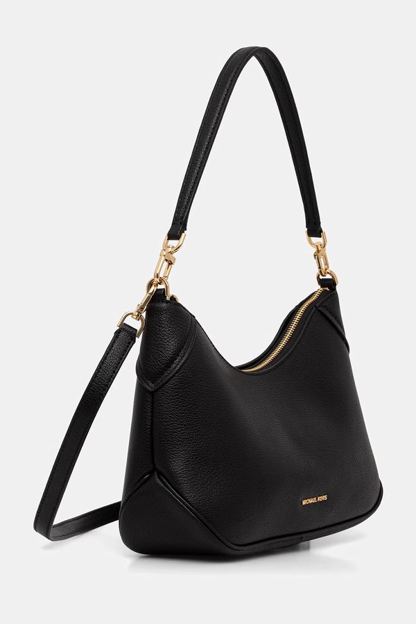 Сумка крос-боді жіноча шкіряна MICHAEL Michael Kors колір чорний