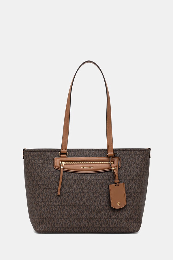 Сумка-шопер женская из искусственной кожи MICHAEL Michael Kors цвет коричневый