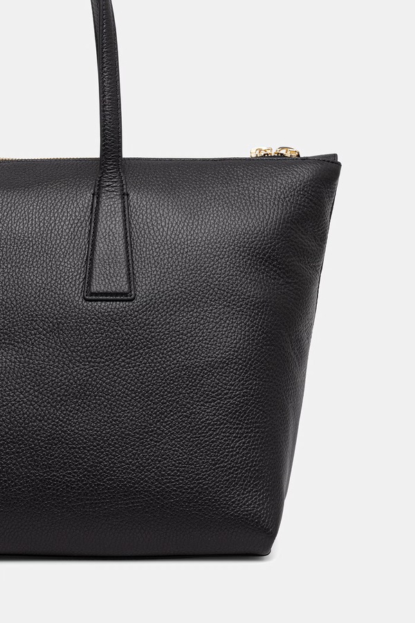 Сумка-шопер жіноча шкіряна Furla Olivia L Tote колір чорний фото 2