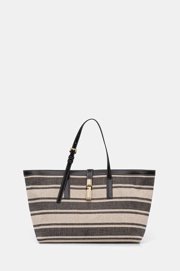Сумка-шопер жіноча Furla Debby L Tote колір бежевий