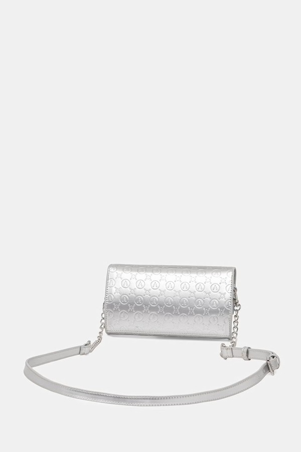 Клатч жіночий Valentino Bags EMY RE колір срібний фото 2