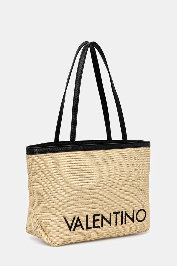 Сумочка жіноча плетена Valentino Bags MAIAM колір бежевий