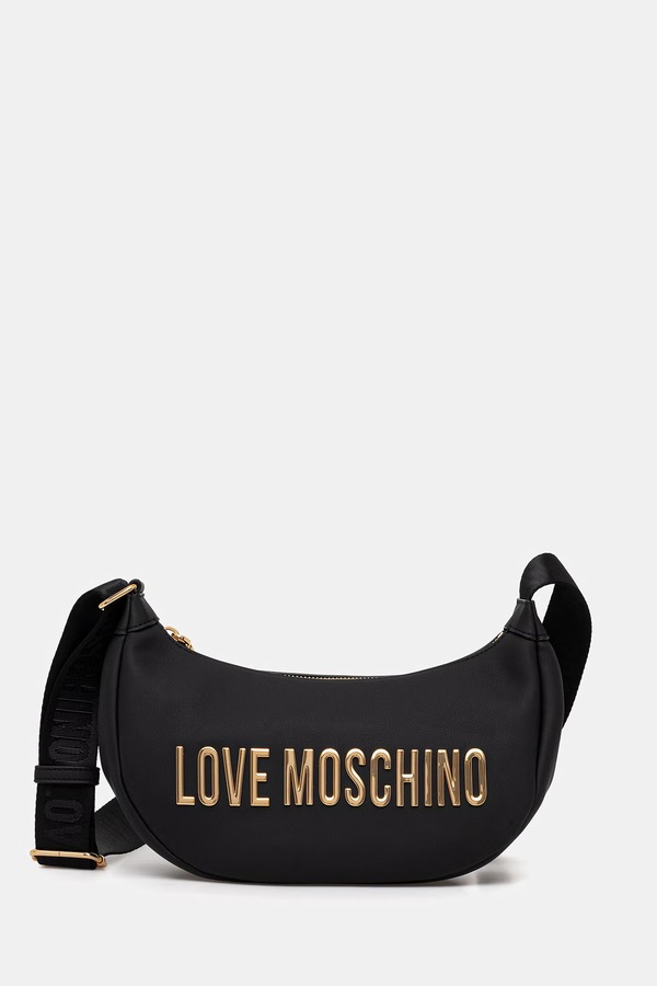 Сумка крос-боді жіноча Love Moschino колір чорний