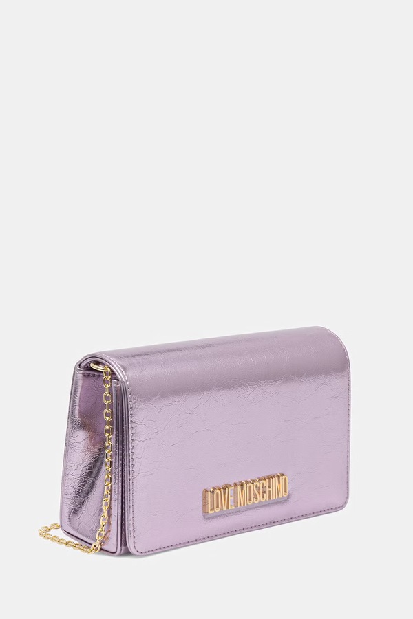 Сумка крос-боді жіноча Love Moschino колір рожевий