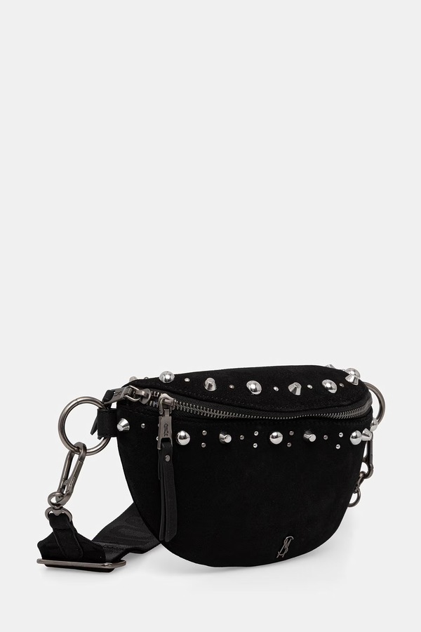 Бананка жіноча замшева Steve Madden Bclaro колір чорний фото 2