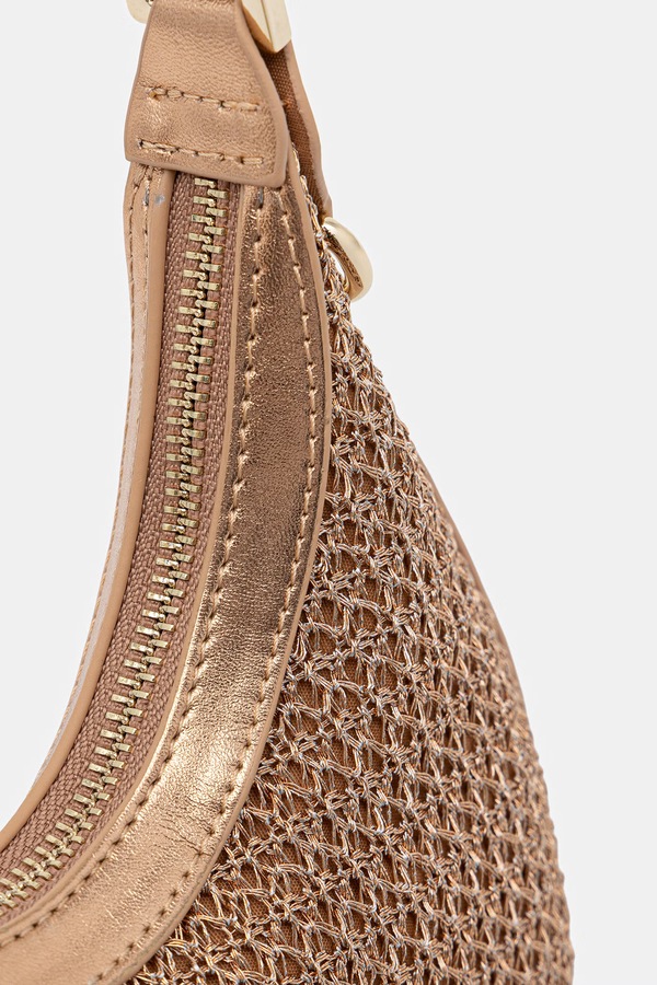 Сумочка hobo жіноча Steve Madden Bascend колір золотий фото 4