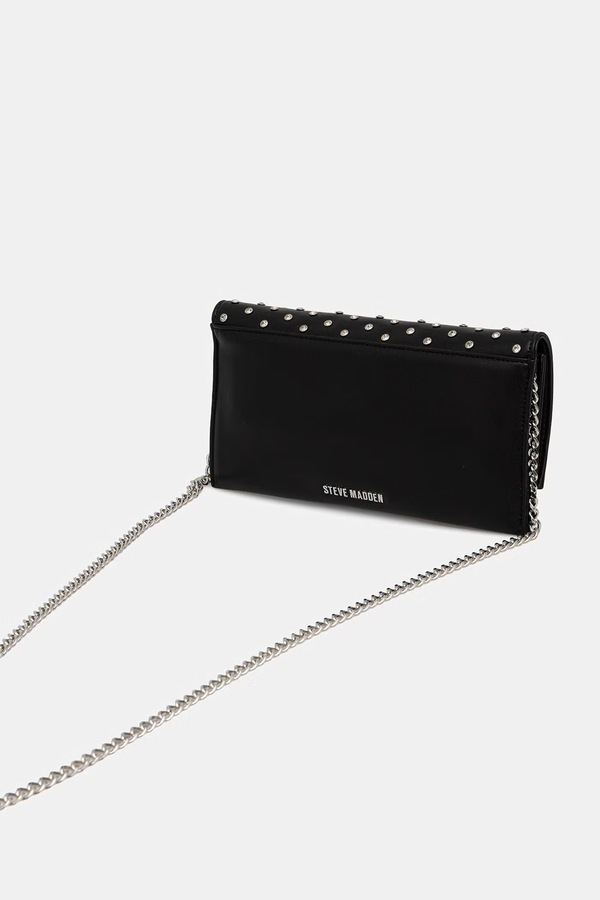 Клатч жіночий зі штучної шкіри Steve Madden Bdiamond колір чорний фото 2