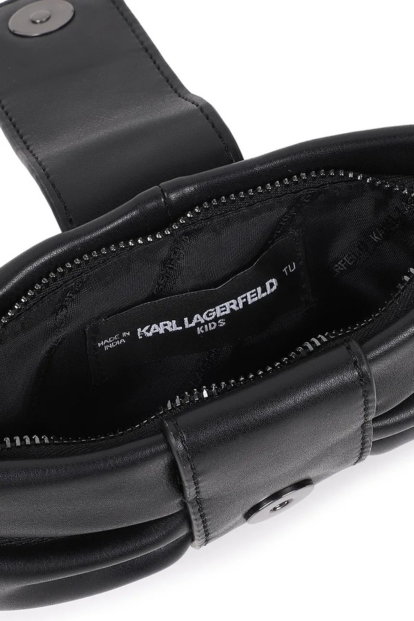 Сумка крос-боді дитяча зі штучної шкіри Karl Lagerfeld колір чорний фото 2