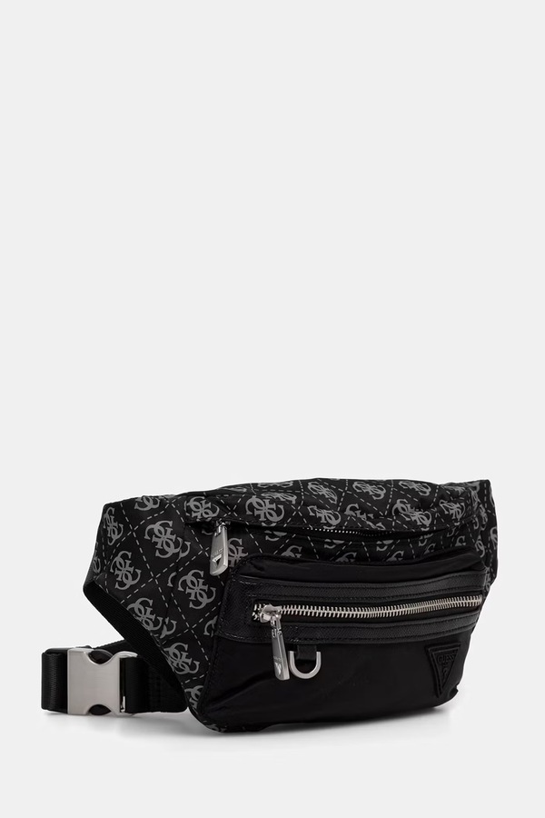 Сумка на пояс Guess BERLIN колір чорний