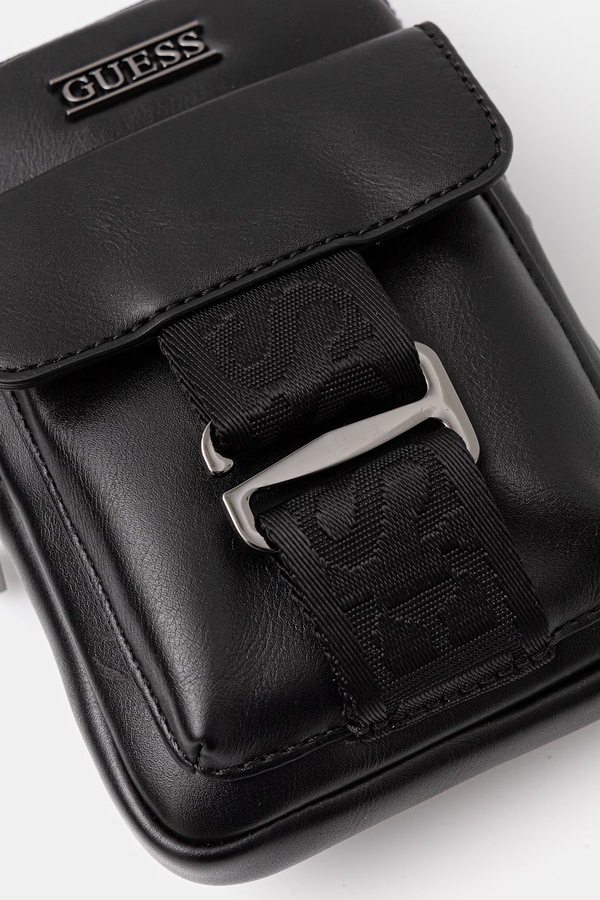 Сумка Guess BOSTON колір чорний фото 4