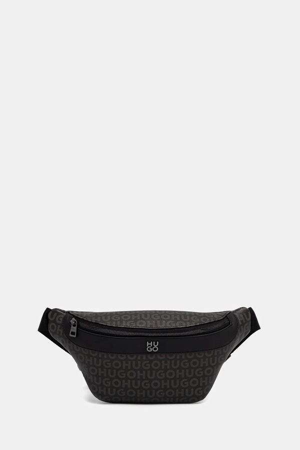 Бананка чоловіча HUGO Quantic_M_Bumbag колір чорний
