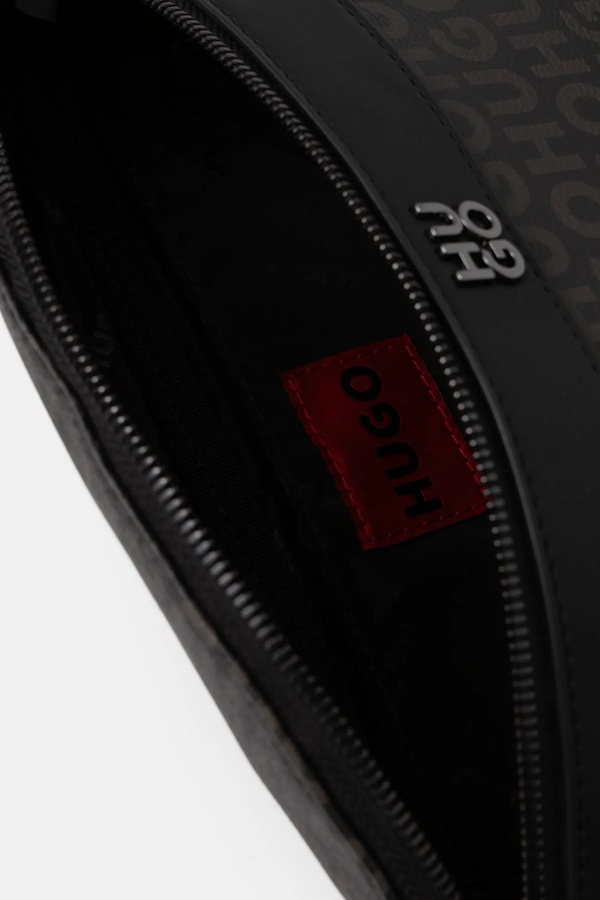 Бананка чоловіча HUGO Quantic_M_Bumbag колір чорний фото 4