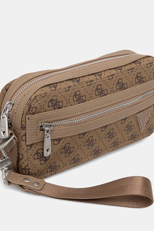 Чоловіча сумка Guess BERLIN колір коричневий фото 4
