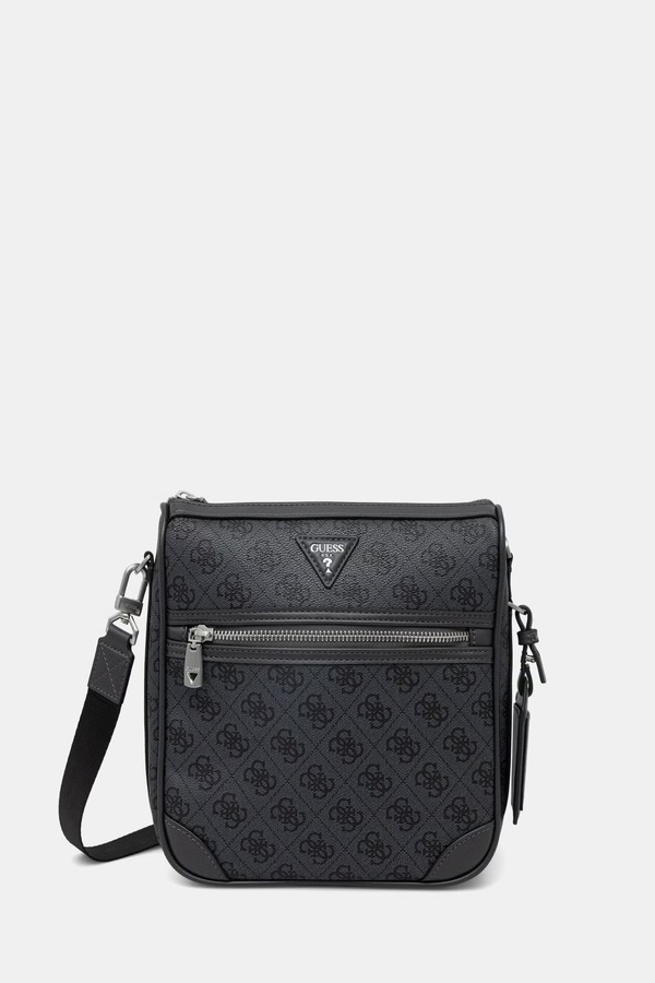 Сумка на плече чоловіча Guess MILANO колір сірий