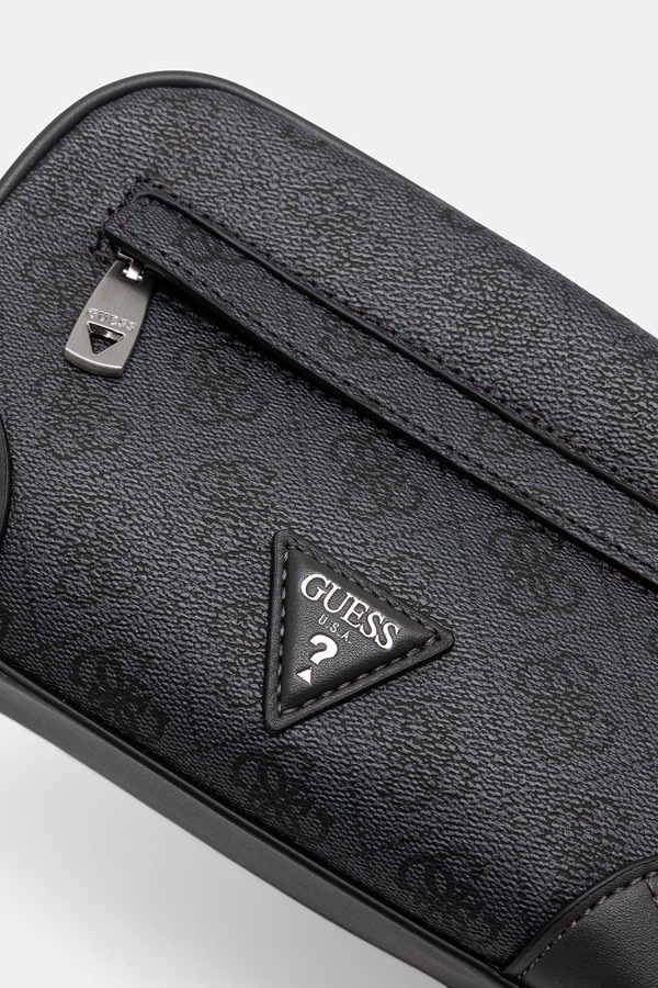 Дорожня косметичка чоловіча Guess MILANO колір сірий фото 3