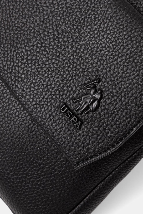 Сумка U.S. Polo Assn. SEATTLE колір чорний фото 4