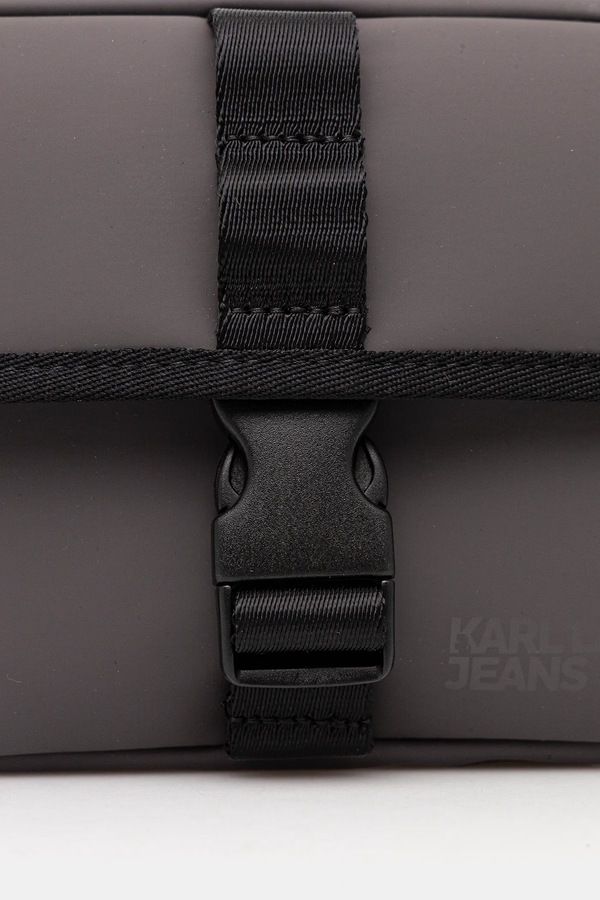 Сумка Karl Lagerfeld Jeans колір сірий фото 4