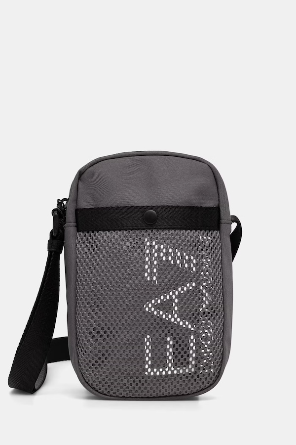 Сумка на плече EA7 Emporio Armani колір сірий