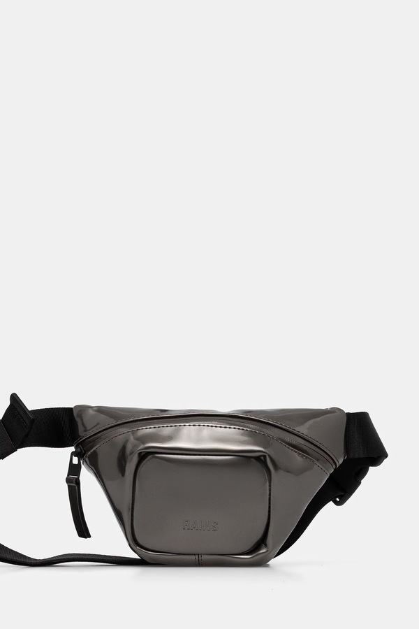 Сумка на пояс Rains 14820 Bum Bag Micro W3 колір срібний