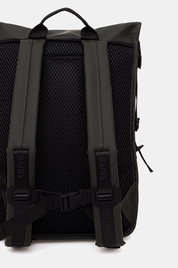Рюкзак Rains 14270 Trail Mountaineer Rolltop W3 колір зелений фото 4