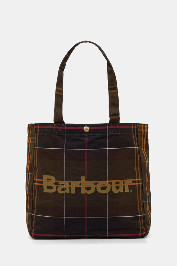 Шопер Barbour Telfield цвет зеленый