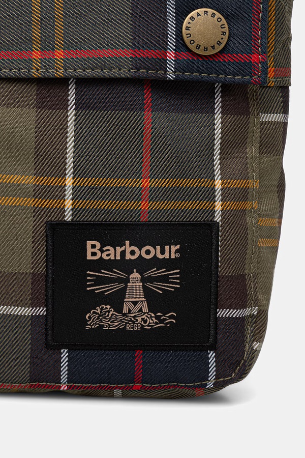 Сумка Barbour Torridon колір зелений фото 4