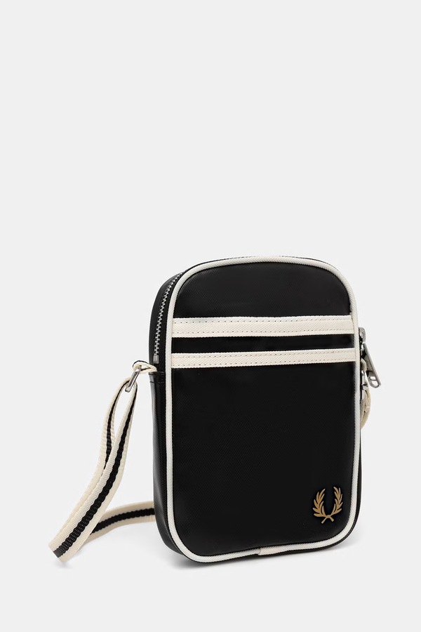 Сумка Fred Perry колір чорний фото 2
