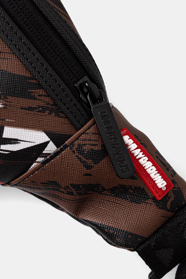 Бананка Sprayground колір коричневий фото 4