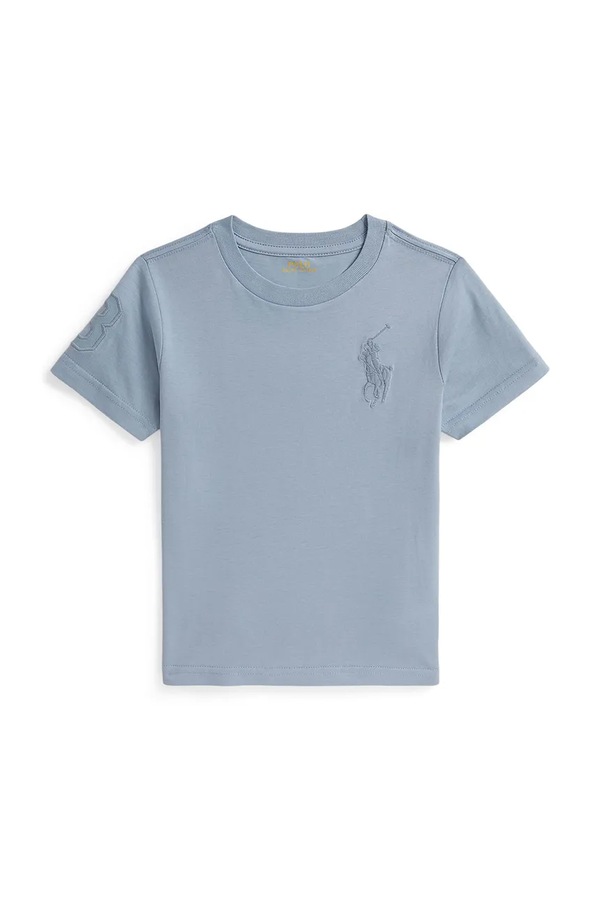 Детская хлопковая футболка Polo Ralph Lauren фото 2