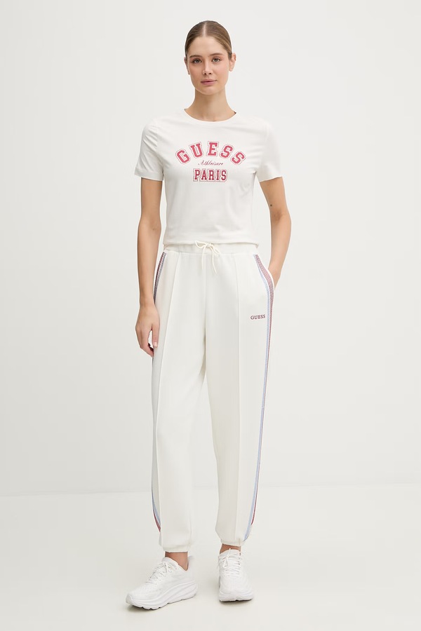 Футболка Guess ANITA колір бежевий