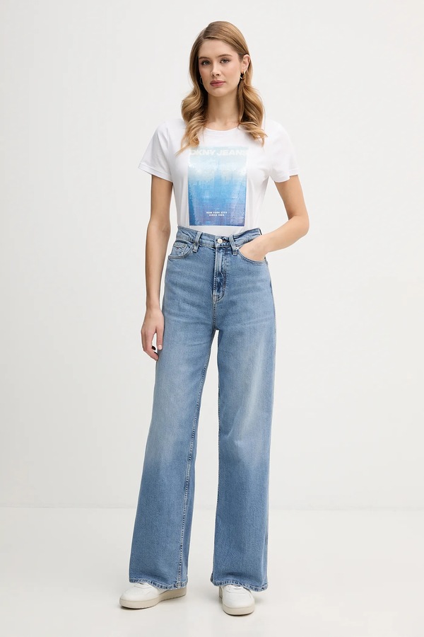Футболка DKNY колір білий