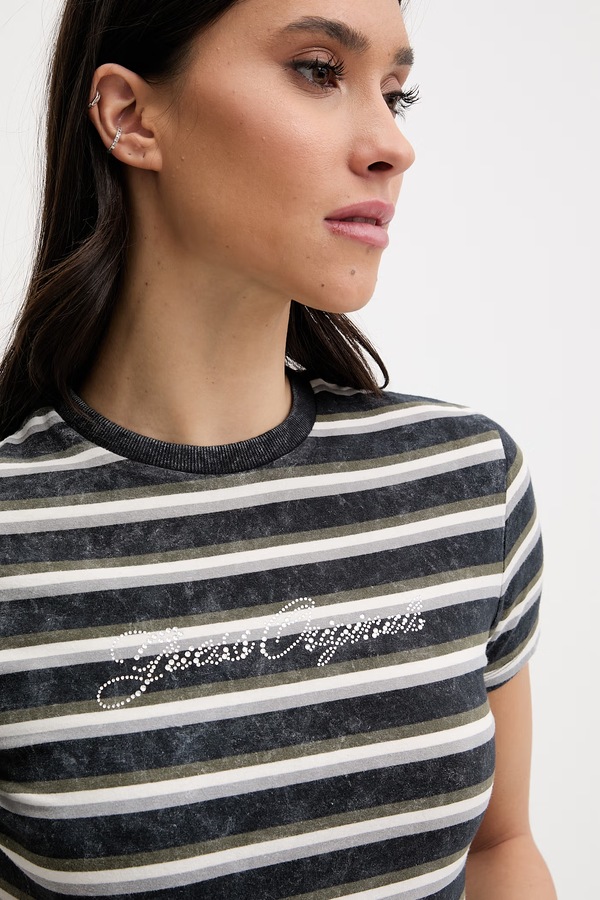 Футболка Guess Originals колір сірий фото 4
