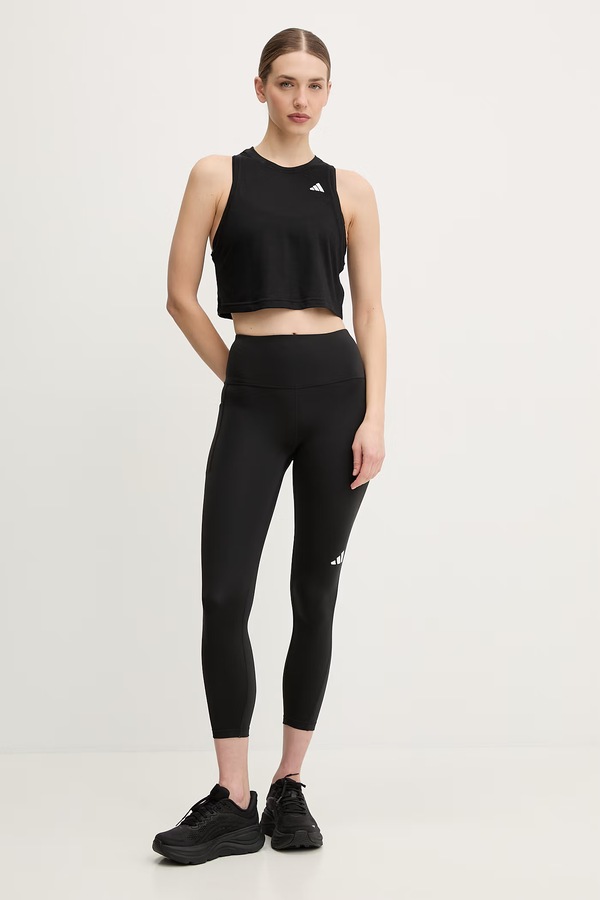 Топ для тренувань adidas Performance We Tank колір чорний