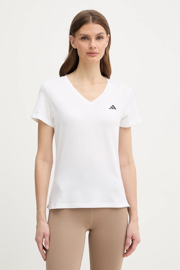 Тренировочная футболка adidas Performance цвет бежевый