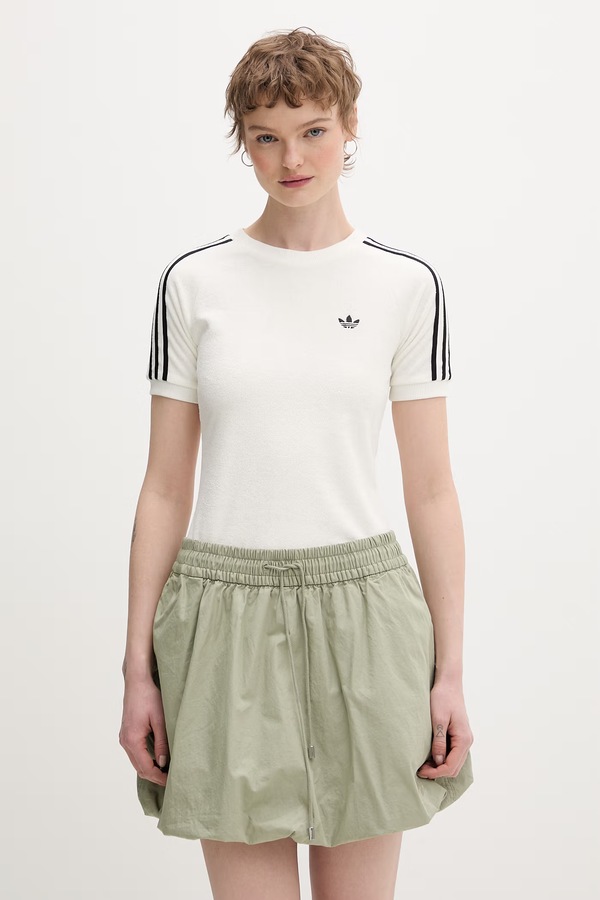 Футболка жіноча adidas Originals колір бежевий