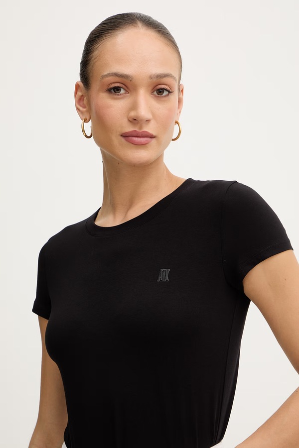 Футболка Armani Exchange колір чорний фото 3