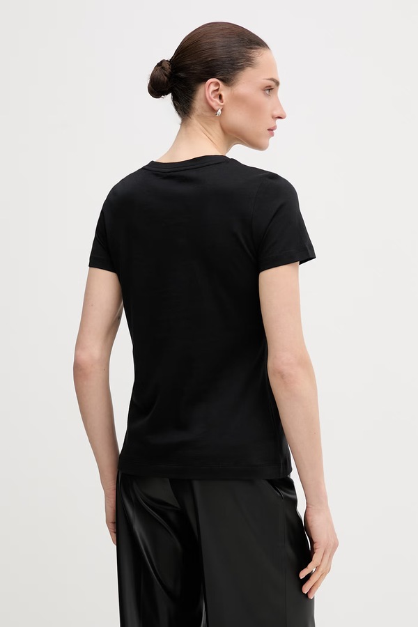 Футболка DKNY колір чорний фото 2