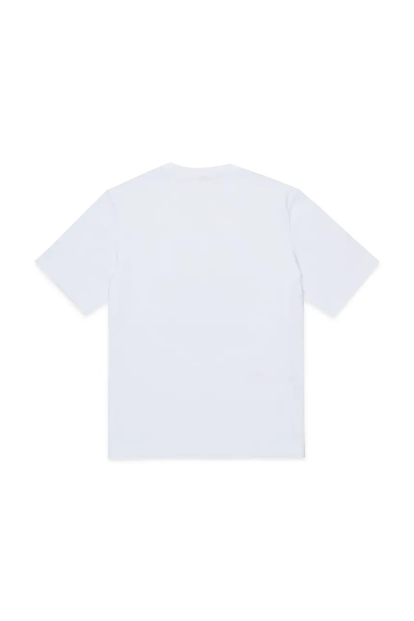 Дитяча бавовняна футболка Marni MT289F T-SHIRT колір білий