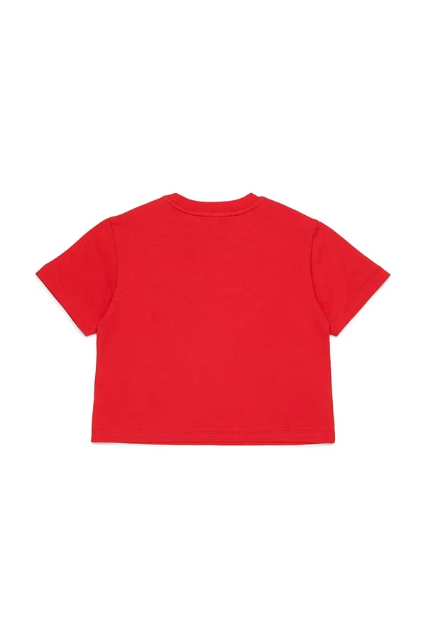 Дитяча бавовняна футболка Max&Co. MAXT31F T-SHIRT колір червоний