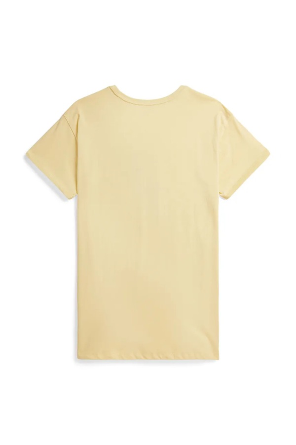 Футболка basic детская хлопковая Polo Ralph Lauren цвет желтый
