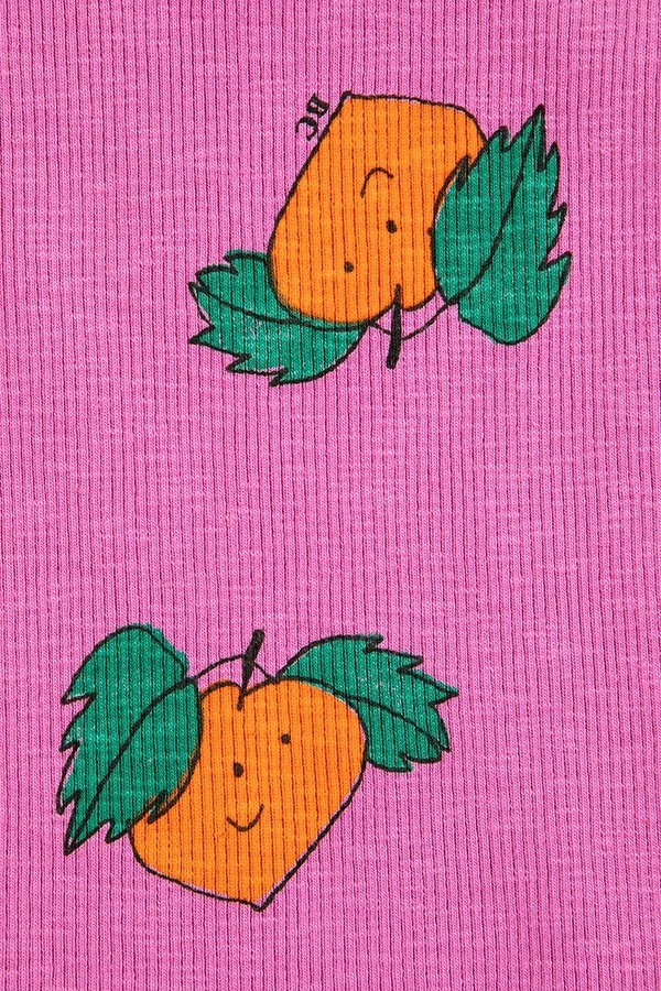 Дитячий топ Bobo Choses Tangerine колір рожевий фото 2