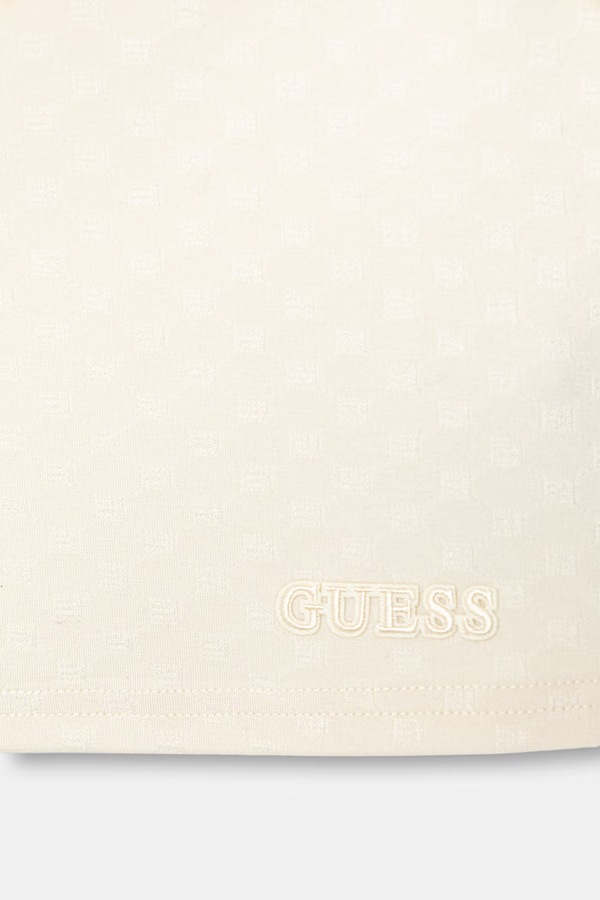 Топ дитячий Guess колір бежевий фото 2