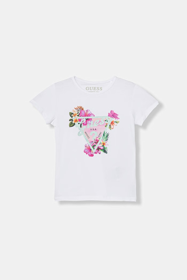 Футболка дитяча Guess колір білий