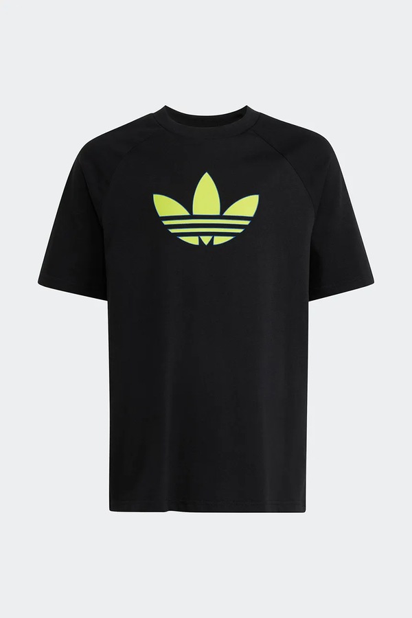Детская хлопковая футболка adidas Originals цвет черный