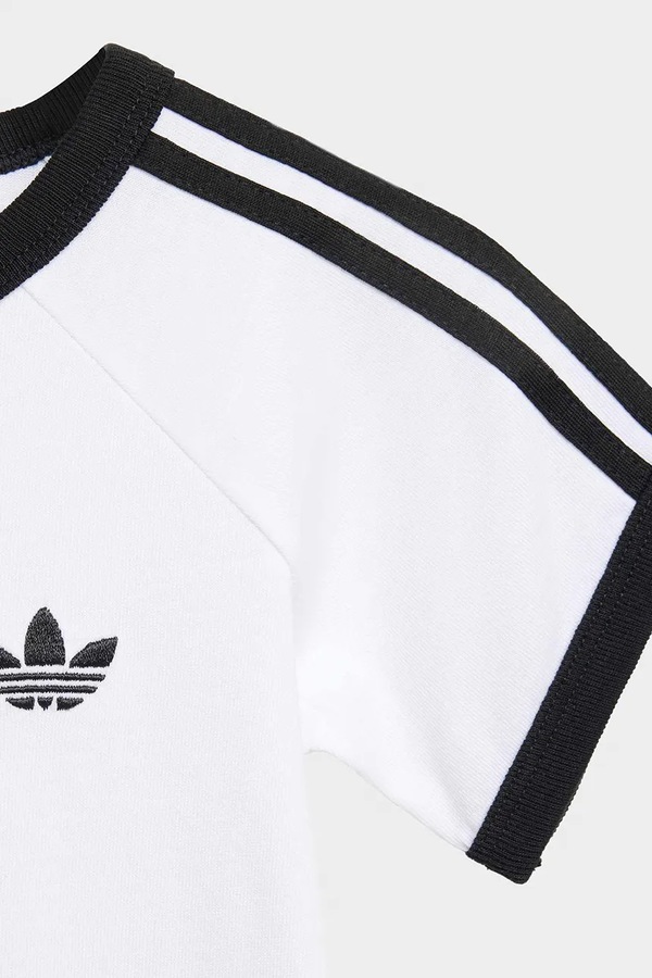Футболка дитяча бавовняна adidas Originals колір білий фото 4