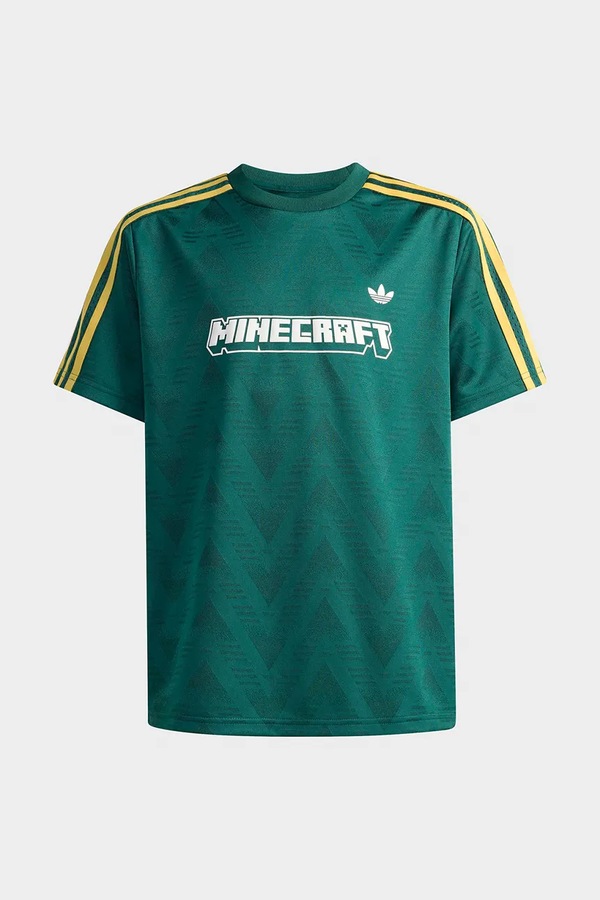 Дитяча футболка adidas Originals MINECRAFT колір зелений