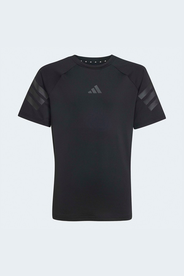 Футболка дитяча бавовняна adidas колір чорний фото 2