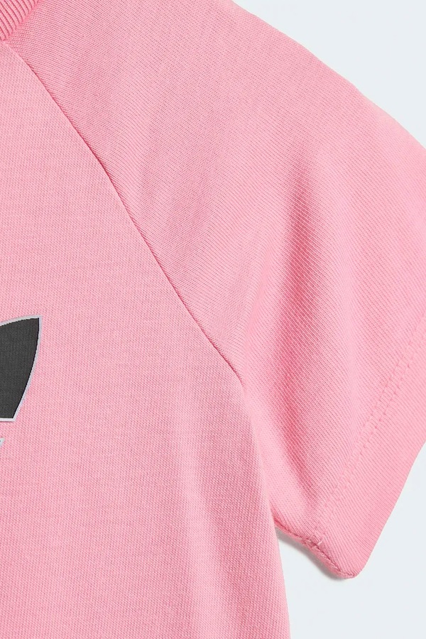 Футболка дитяча бавовняна adidas Originals колір рожевий фото 4