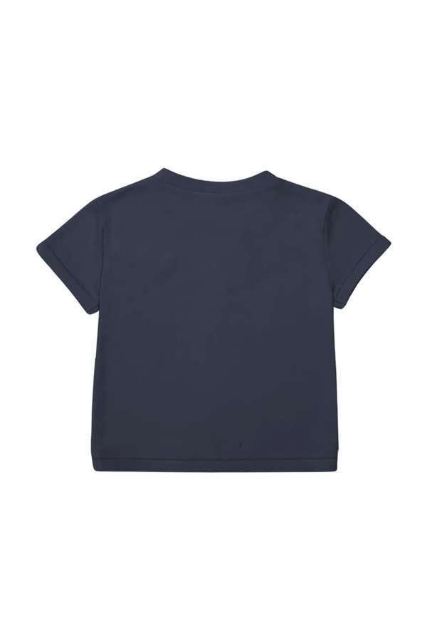 Детская хлопковая футболка Donsje Jarne T-shirt Koala цвет синий фото 2