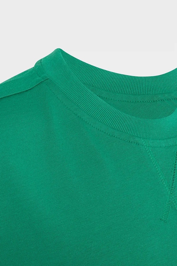 Футболка дитяча бавовняна adidas Originals колір зелений фото 2